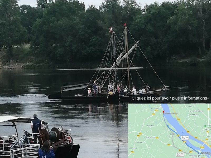 balade en bateau traditionnel rêve de Loire 
